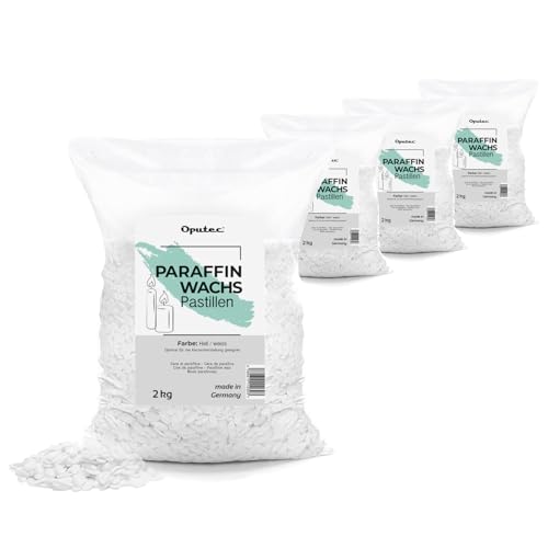 Oputec Pastilles de Cire de Paraffine 8 kg