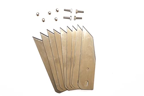 9 Stück Messerklinge Kompatibel für AL-KO Robolinho Mähroboter...