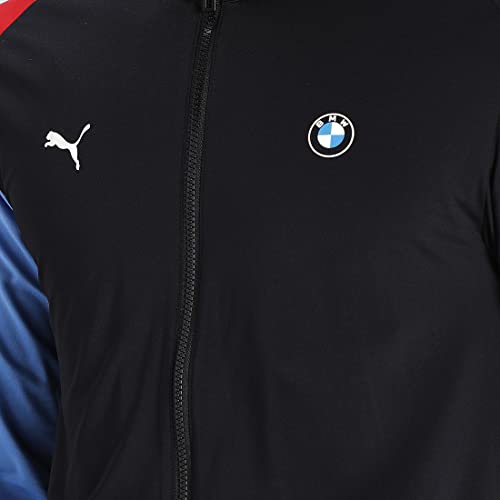 Image of Puma Cotton Zip Slim Fit Mens Casual Knitted Standard Length Jacket