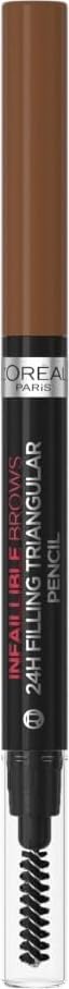 L'Oréal Paris Matita Sopracciglia, Per Dare Forma, Sfumare e Scolpire, Finish Matte Pieno e Naturale, Doppia Estremità con Matita Triangolare e Pettinino, Infaillible Brows 24H, 5.23 Auburn