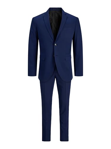 JACK & JONES Herren Jprfranco Suit Noos Business Anzug Hosen Set, Medieval Blue, 52 EU