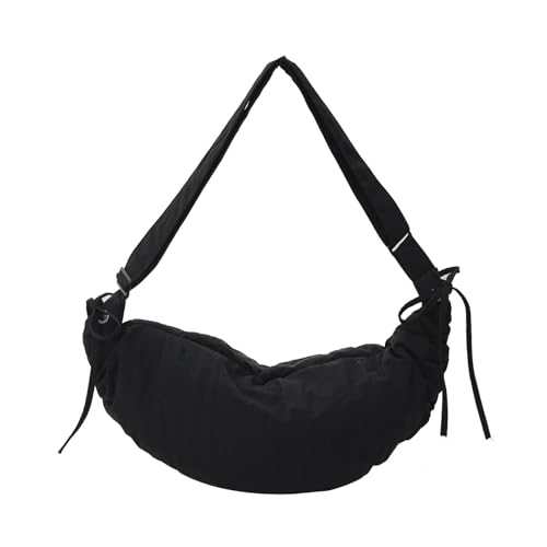 Sac à bandoulière pour femme grand sac à provisions uni style coréen