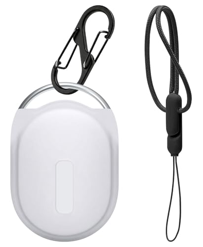 JIAYJP For 1�� Xiaomi tag �p �P�[�X �J�o�[�Ή� �C���z���S�ʕی� ���� TPU�J�o�[ �[�d�P�[�X�J�o�[ �����h�~ �L�Y�h�~ �ϏՌ� �S�ʕی� �[�d�֗� Xiaomi tag �ی�P�[�X (�N���A)