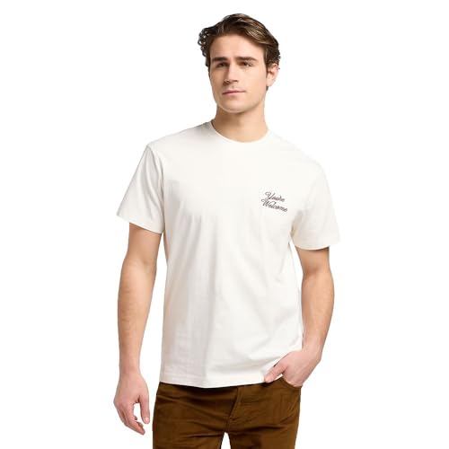 Lee T-Shirt Homme Relaxed Graphic Tee en coton confortable