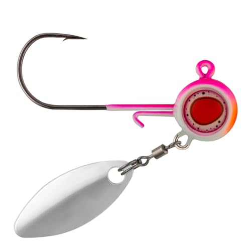 Northland Tackle DEEP-VEE Spin 1.75" 3/8 OZ #3/0 - 2 pack rose