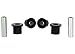 Whiteline W71647 Leaf Spring and Shackle Bushing Kit - Rear; Fits Nissan Frontier 98-04