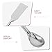 VILLCASE Long Handle Stainless Steel Spoon for Precision Chemical Scooping Ergonomic Design for Safe Handling of Hot Materials Laboratory and Industrial Use