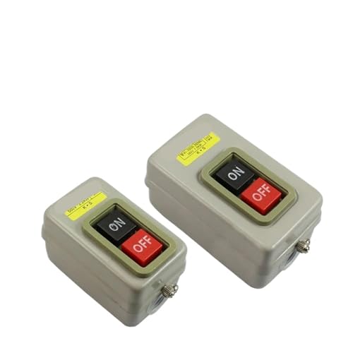 Interrupteur triphasé AC 380V 15A 3P à boutons poussoirs BS216B
