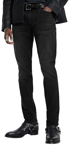 John Varvatos Men's Skinny Fit Jean in Dark Wash
