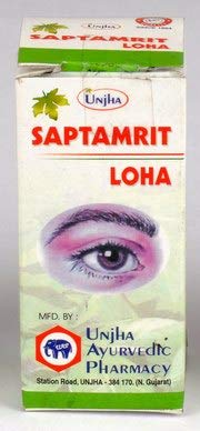 SAPTAMRIT LOHA (UNJHA) 120 tabs (Pack of 3) (B08CS1KJYM) Amazon Price History, Amazon Price Tracker
