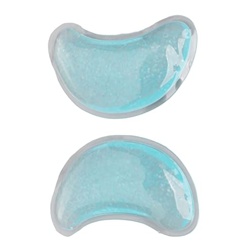 Almofada para Os Olhos Em Gel de Gelo Reutilizável, Bolsa para Os Olhos Com Compressa Quente e Fria,