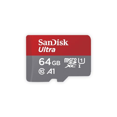 Image of SanDisk Ultra 64GB microSDXC UHS-I, 140MB /s R, Memory Card, 10 Y Warranty, for Smartphones