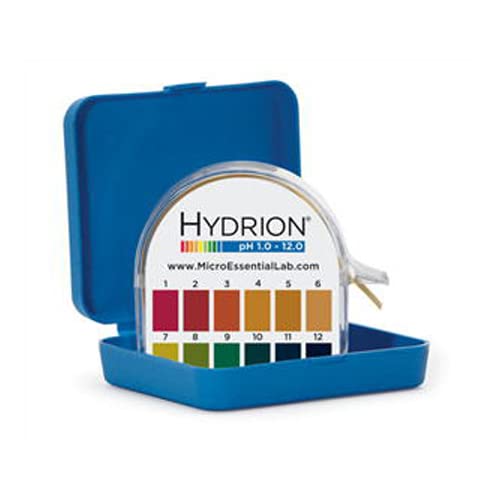 Micro Essential Lab DJ910 Plastic Hydrion Wide Range pH Test Paper