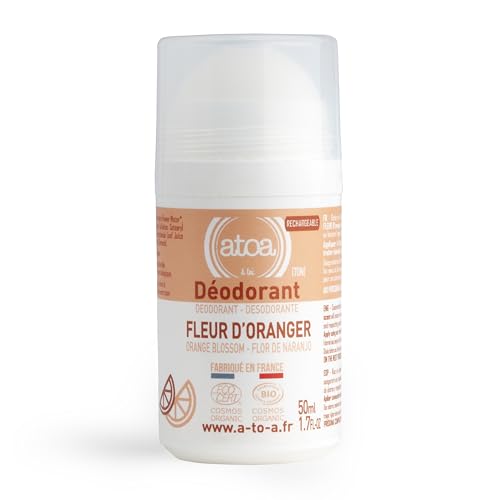 ATOA – Roll-on Desodorante de flor de naranja certificado COSMOS ORGANIC