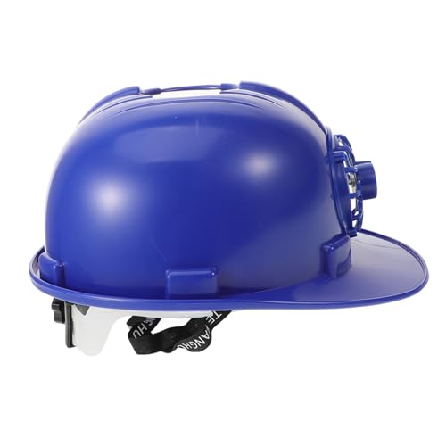 IWOWHERO Solar-Powered Helmet Fan Hard Hat for Construction Workers Men's Safety Hat Cooling Breathable