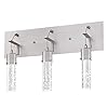 Westinghouse Lighting 6372100 Cava Three-Light, 22-Watt LED Indoor Bathroom Vanity Light Fixture, Brushed Nickel Finish…