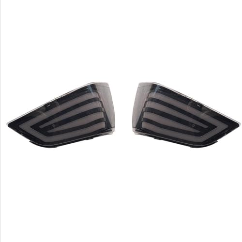 Cubierta de lente para intermitentes y luces freno de maletero Goldwing GL1800 2 piezas 6