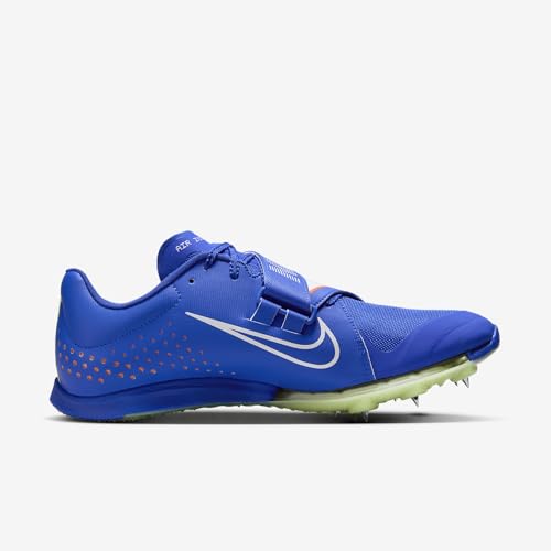 Image of Zoom Elite Long Jump Shoes (Unisex - White /Black-Laser Orange-Hyper Pink) by Nike