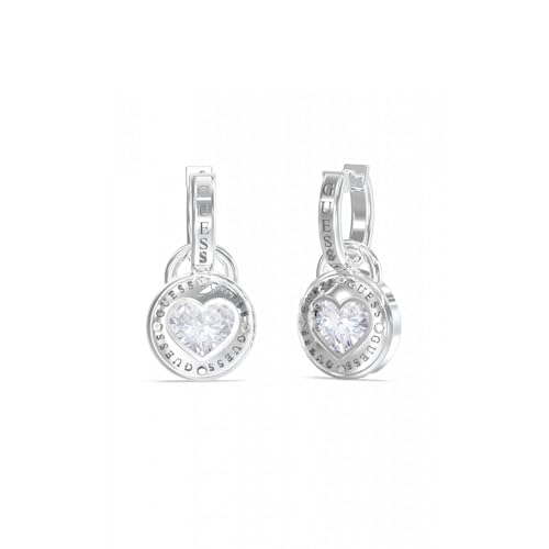 Boucles d'oreilles Guess JUBE03351JWRHT-U en métal argenté taille unique