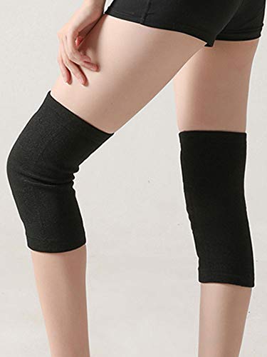 Joelheiras quentes, Romacci Joelheiras masculinas e femininas de inverno Velocino grosso quente elás