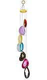 Diese Auflistung ist für One (1) Achat Scheibe Wind Chime.