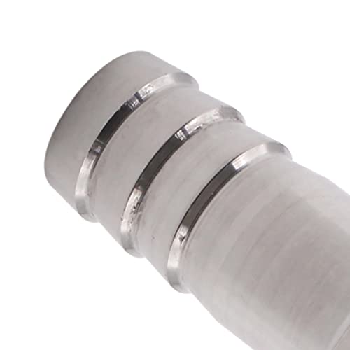 Dernord 1.5" Tri Clamp To 1" Hose Barbed Adapter Sus304 Sanitary Hose Pipe Fitting (1 Inch Barb Hose) #TOP3