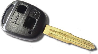 ミラ ジーノ L650S 対応 ブランクキー 2ボタンタイプ 【キーレス内蔵型 純正キー 互換品】