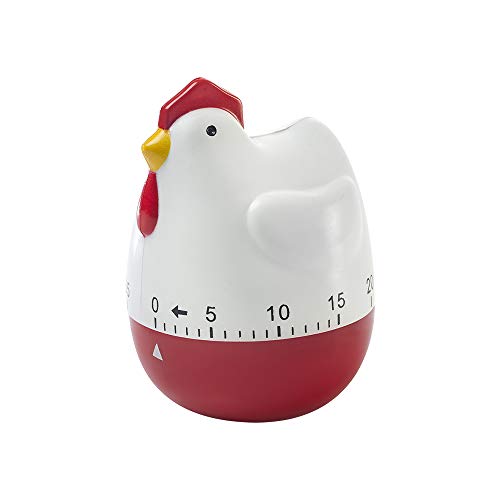Timer Para Cozinha-galinha Descomplica Brinox Multicolor