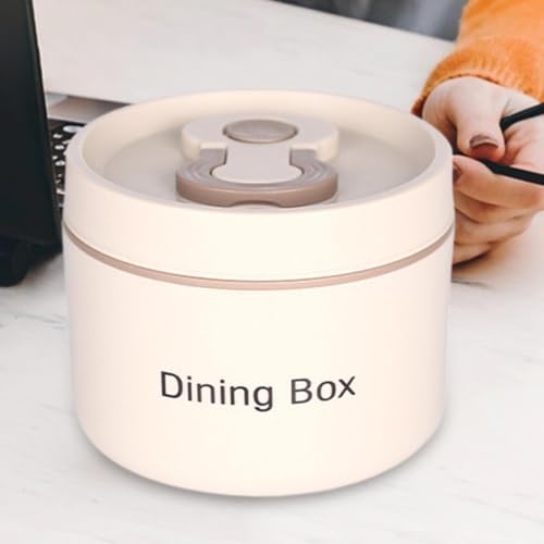 Termo de comida aislado al vacío de 850 ml con cuchara plegable 4