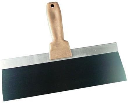 Goldblatt G05652 Blue Steel Taping Knife, Plastic Handle, 12-Inch