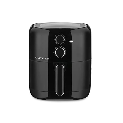 Fritadeira El�trica Air Fryer 4,2 Litros 1500W 127V Preta Multilaser - CE190