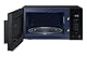 Samsung Freistehende Mikrowelle + Grill Glass Design Knuspriges Kochen, MG23T5018AK/ET, Home Dessert, automatisches Kochen, 800 W + 1100 W, 23 l, 49 L x 27,5 H x 38p, Kohle