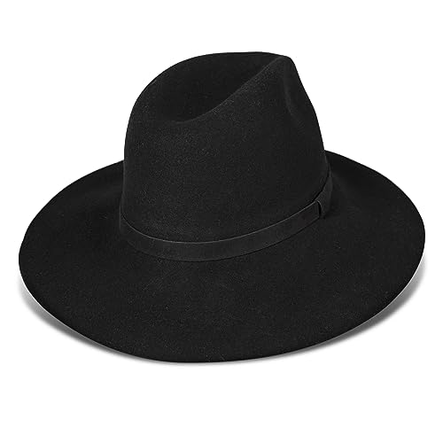 Image of Lucky Brand Womens Ranger Hat | Wide Brim | Felt | Rancher | Americana | Western Inspired | Classic | Fashion | Cowboy
