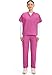 Cherokee Originals Unisex V-Neck Scrubs Shirt, Shocking Pink, X-Large