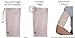 PICC/IV Arm Cover/Sleeve-U- Shape Canal Skin Barrier and Adjustable Toggle for the perfect fit! (Tan, Large)