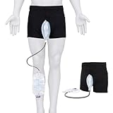 kyaoayo Urinbeutel für Damen/Herren, tragbarer Urinbeutel, wiederverwendbarer Urinbeutel für Männer und Frauen, auslaufsicherer Urinsammelbeutel, Urintrichter, Urindrainagebeutel (M)