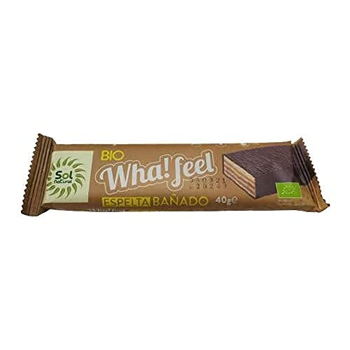 Solnatural Wha! Feel Snack Bañado Espelta Cacao Bio 800 G