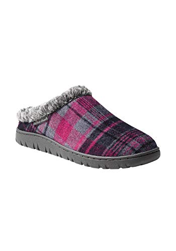Eddie Bauer Damen Yurt Moc Hausschuhe, Gr. 10 (40), Aschgrau