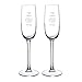 Copas de Cava Personalizadas para Parejas - Regalo de Boda, Aniversario, San Valentín, Bodas de Oro o Bodas de Plata