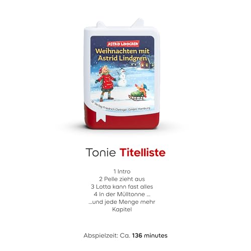 tonies Hörfigur für Toniebox, Book, Astrid Lindgren: Die schönsten Geschichten von Pippi Langstrumpf, Michel, Madita, UVM… – Ansicht 3