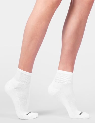 Image of no nonsense Women's Cushioned Quarter Top Socks