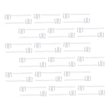 FOMIYES 200 Stück Parfümspender Reise-Nachfüllflasche Reise-Parfüm-Zerstäuber Parfüm-Nachfüllflasche in Reisegröße Parfümpumpe Parfüm -Nachfüllatomizer Duftspender Plastik Transparent