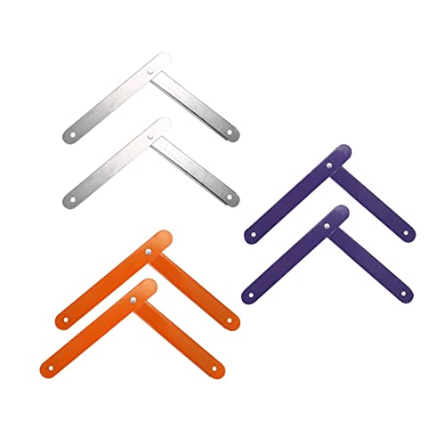Image of 2X Folding Step Ladder Hinge Attachment Stepladders Tie Rod Replacement Kit White| Home & Garden|Tools|Ladders