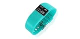 Bluetooth Billow Technology Xsb70Gt Pulsera de Actividad, Turquesa, Talla Única