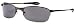 X-Loop Mens Comfortable Sleek Sports Metal Frame Sunglasses - Choose Color! (Gunmetal)