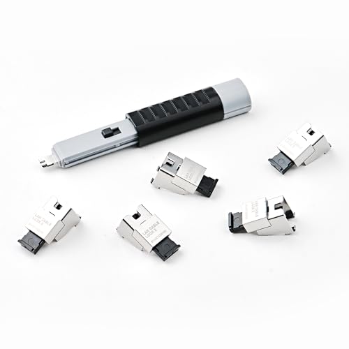 SmartKeeper NC13PKBK 5 x LAN Cable Locks 2 with 1 x Lock Key Basic Black Schwarz SLSART-0308 SLSART0308 (SLSART-0308)