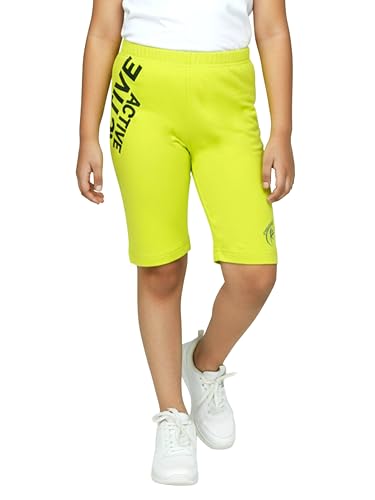 Image of KiddoPanti Girls Knee Length Cycling Shorts Pack of 2
