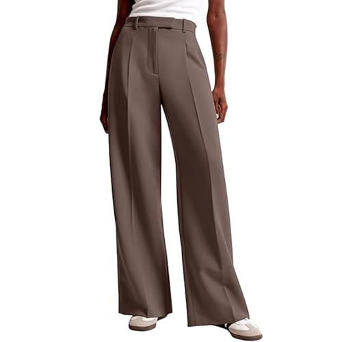Pantalon large pour femme avec poches pratiques et confort durable