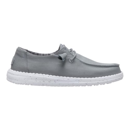 Image of HEYDUDE Women's Wendy Stretch Canvas Slip On Shoes | Easy On Loafer