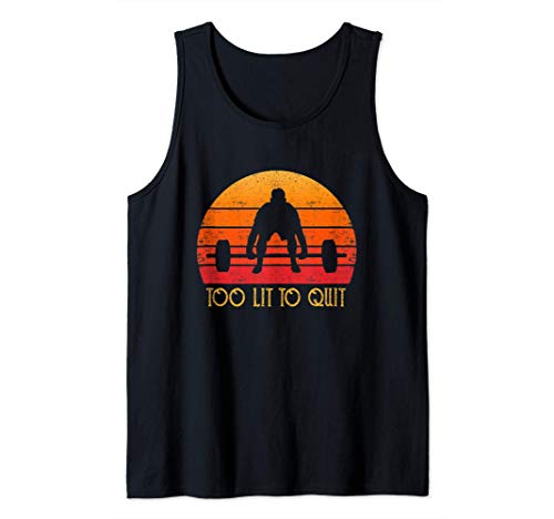 Cool Gym Ropa Colores Retro Culturismo Camiseta sin Mangas